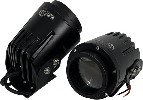 أضواء TUFF SkyTracer Spot Beam Light Pod Whip Light لحشرات الكثبان الرملية ATV UTV جنبًا إلى جنب في الهواء الطلق والزحف على الصخور والقوارب البحرية ذات 4 عجلات والشاحنات وسيارات الدفع الرباعي (مجموعة مكونة من قطعتين) 4 عدسات ملونة in Saudi Arabia