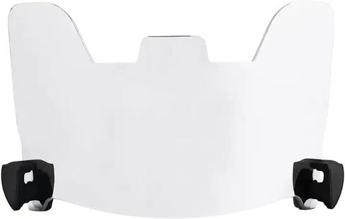 CHITOX Clear Football Visor for Youth and Adult Helmets - Universal Fit, UV Protection, Anti-Fog, and Scratch-Resistant Shield - Sports Accessory for a Clear Game View in Saudi Arabia