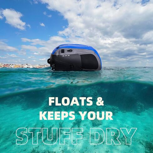 DRYCODE حقيبة جافة مقاومة للماء، خفيفة الوزن من مادة TPU المقاومة للماء مع سحاب محكم، حقيبة ظهر جافة عائمة مع حافظة هاتف للتجديف، التخييم، القوارب، المشي لمسافات طويلة in Kuwait