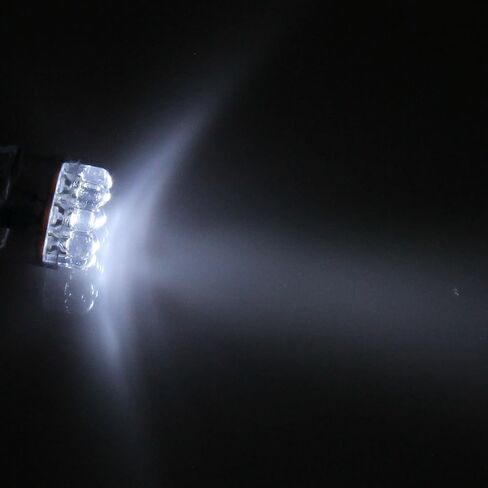 أبيض Rv 1156 P21W وقوف السيارات الخلفي Blub في الخط LED 9 بواعث DC 12V 1073 1619 7527 89 5007 D025-W (حزمة من 10) in Saudi Arabia