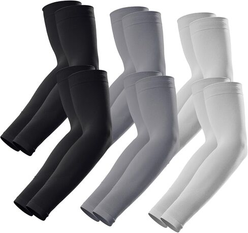 Compression Arm Sleeves for Sun Protection with UV Cover - Cooling Tattoo Cover Up Sleeves for Working Out, Football in Saudi Arabia
