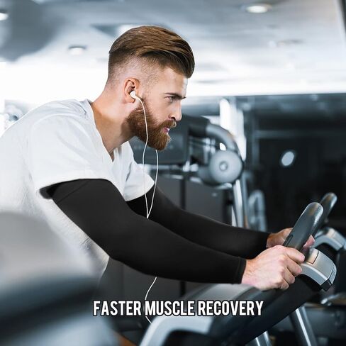 Compression Arm Sleeves for Sun Protection with UV Cover - Cooling Tattoo Cover Up Sleeves for Working Out, Football in Saudi Arabia