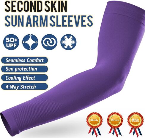 Compression Arm Sleeves for Sun Protection with UV Cover - Cooling Tattoo Cover Up Sleeves for Working Out, Football in Saudi Arabia