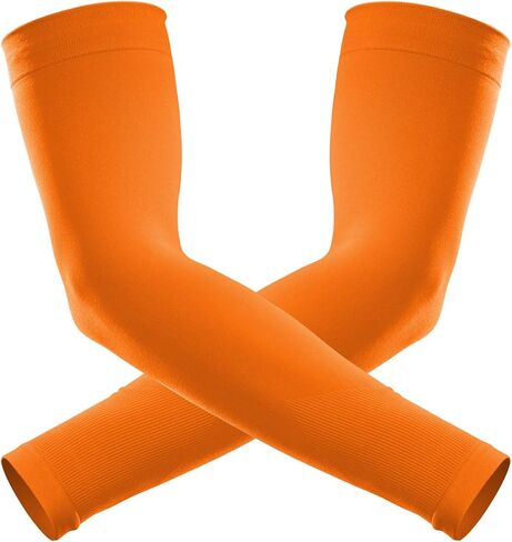 أكمام ذراع مضغوطة للحماية من الشمس مع غطاء من الأشعة فوق البنفسجية - أكمام تغطية وشم باردة للتمرين وكرة القدم in Kuwait