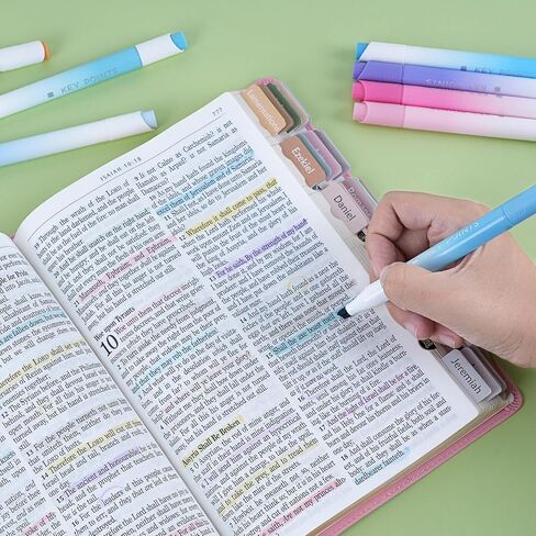 EOOUT (18Pack) Pastel Highlighters, Highlighters Assorted Colors, Aesthetic Highlighters for Bible for Journal Planner School Office Supplies in Saudi Arabia