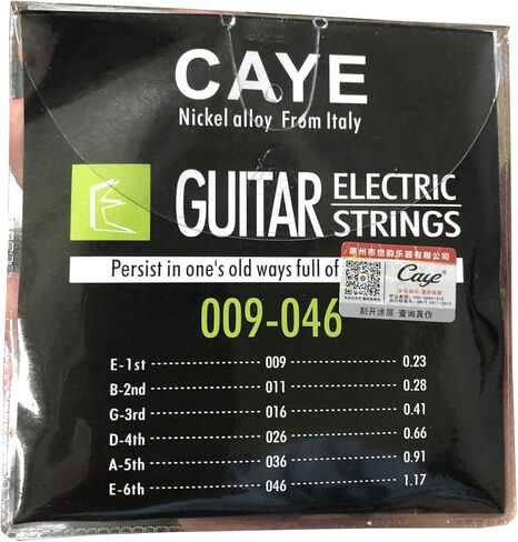 10 حزم مجموعة كاملة أورفي كاي EW7400 سبائك النيكل الفولاذ المقاوم للصدأ سلاسل الغيتار الكهربائي اضافية عادية 009-046 in Kuwait