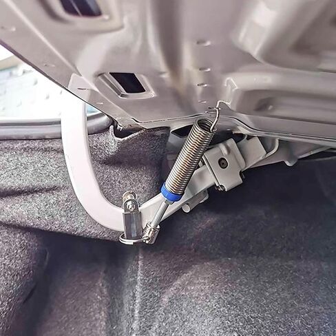 مجموعة زنبركية معدنية لغطاء صندوق السيارة مكونة من 8 قطع من QISF، مجموعة غطاء صندوق السيارة من الفولاذ المقاوم للصدأ قابلة للتعديل، أداة فتح جهاز رفع زنبركي أوتوماتيكي لغطاء تلقائي يتم التحكم فيه عن بعد in Kuwait