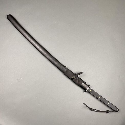 موشا كاتانا الساموراي التكتيكية مقاس 39.5 بوصة مصنوعة يدويًا مع شفرة تانغ كاملة من الفولاذ الكربوني 1045. للمجموعات للمبتدئين، ممارسة التدريب على قطع حصيرة القش (كاتانا) in Kuwait