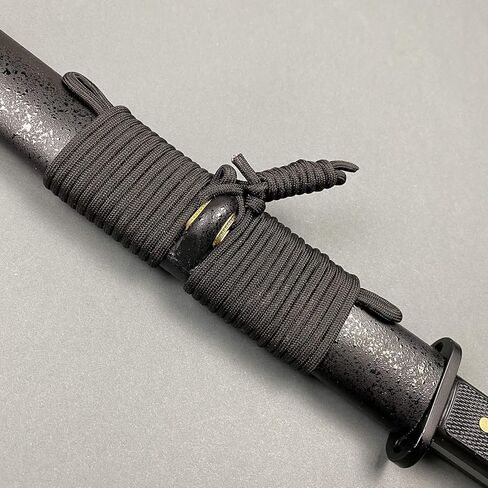 موشا كاتانا الساموراي التكتيكية مقاس 39.5 بوصة مصنوعة يدويًا مع شفرة تانغ كاملة من الفولاذ الكربوني 1045. للمجموعات للمبتدئين، ممارسة التدريب على قطع حصيرة القش (كاتانا) in Kuwait