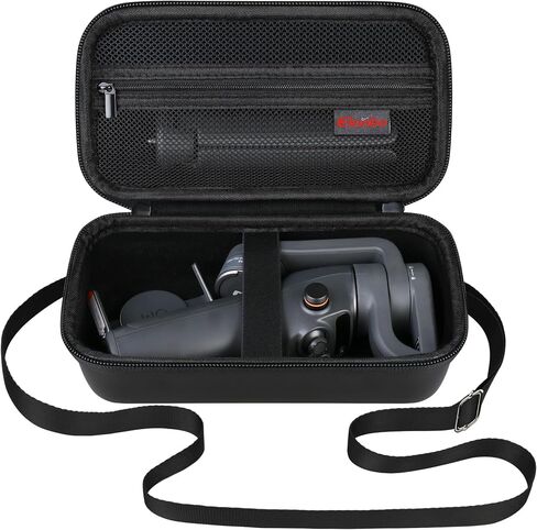 حقيبة حمل للهاتف الذكي DJI Osmo Mobile 6، مثبت جيمبال، OM 6 محمول وقابل للطي مدمج وقضيب تمديد مدمج ثلاثي المحاور للهاتف حامل ثلاثي القوائم لتخزين السفر، أسود in Saudi Arabia