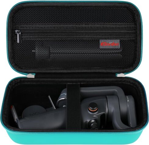 حقيبة حمل للهاتف الذكي DJI Osmo Mobile 6، مثبت جيمبال، OM 6 محمول وقابل للطي مدمج وقضيب تمديد مدمج ثلاثي المحاور للهاتف حامل ثلاثي القوائم لتخزين السفر، أسود in Saudi Arabia