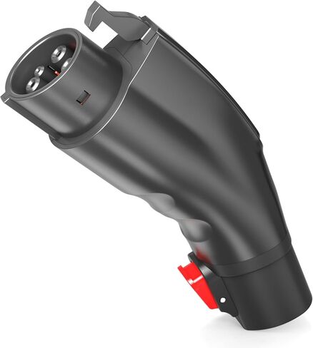 محول Tesla إلى J1772 - محول شحن Tesla إلى J1772 مع قفل أمان لـ J1772 EVs وPHEVs، حتى 60A/250V AC، محول شاحن Tesla لشاحن وجهة موصل الهاتف المحمول Tesla in Kuwait