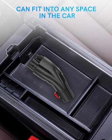 محول Tesla إلى J1772 - محول شحن Tesla إلى J1772 مع قفل أمان لـ J1772 EVs وPHEVs، حتى 60A/250V AC، محول شاحن Tesla لشاحن وجهة موصل الهاتف المحمول Tesla in Kuwait