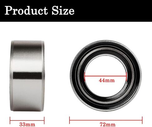 Heavy Duty Front Rear Wheel Bearings Compatible with Polaris RZR General Ranger Sportsman Replaces Polaris Part #3514627 3514699 3514924 3514822 3515090 in Saudi Arabia