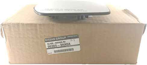 Fits 16-19 Versa, 15-19 Versa Note Right Pass Mirror Glass & Holder OE in Saudi Arabia