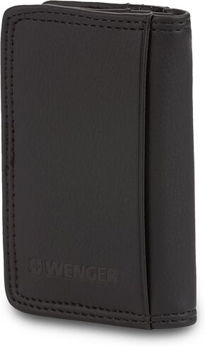 محفظة Wenger Diplomat Executive مكونة من 120 قطعة لبطاقات الائتمان وبطاقات العمل، مقاس 0.75 × 3.0 × 4.5، أسود in Kuwait