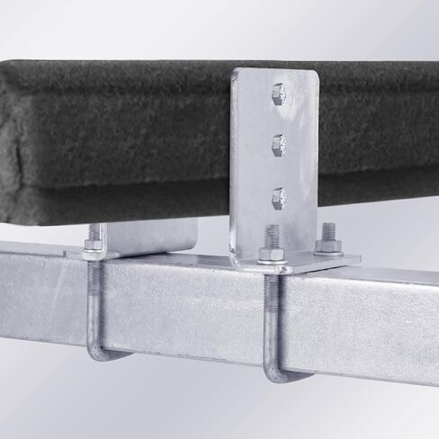 طقم دعامات بطابقين لمقطورة القارب - 8 عبوات، مجلفن من النوع L مقاس 8 بوصات يناسب 3 × 3 أعضاء متقاطعة in Kuwait