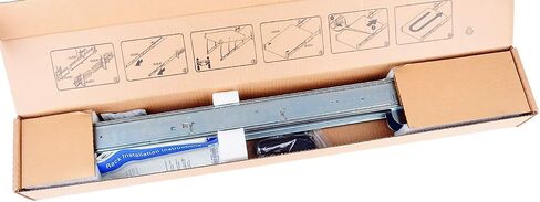 تم تجديد القضبان المنزلقة Dell H4X6X 770-BBIN 0384R ReadyRails 2U R720 R730 R740 R530 in Kuwait