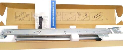 تم تجديد القضبان المنزلقة Dell H4X6X 770-BBIN 0384R ReadyRails 2U R720 R730 R740 R530 in Kuwait