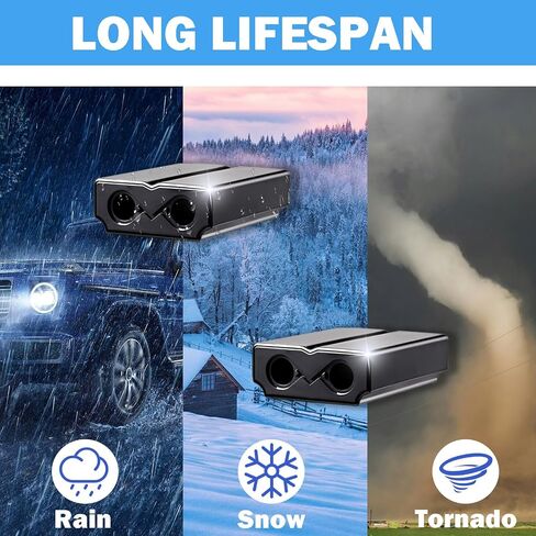Deer Whistles for Car - Deer Horn for Vehicles, Trunks, Motorcycle, SUV, Deer Deterrent Warning Devices Animal Alert for Cars with Extra Tapes（4 Pack） in Saudi Arabia
