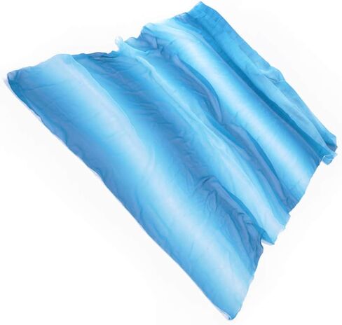 2Pcs Silk Veils Poi Chain Balls Women Belly Dance Poi Streamer Throw Ball Stage Props in Saudi Arabia