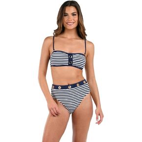 La Blanca Women's Bandeau Bikini Swimsuit Top