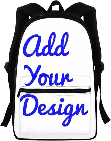 FOR U DESIGNS Kids Travel School Backpack Shoulder Bag for Girls Cute White Puppy Dog Print in Kuwait