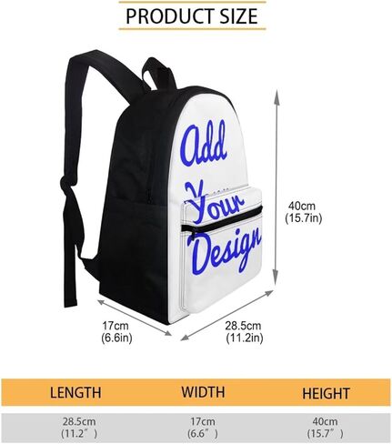 FOR U DESIGNS Kids Travel School Backpack Shoulder Bag for Girls Cute White Puppy Dog Print in Kuwait