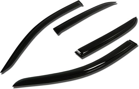 Auto Dynasty 4 PCS Tape on Window Vent Visor Deflector Rain Guard Compatible with Honda Element in Saudi Arabia