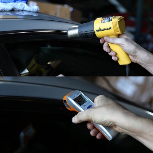 Auto Dynasty 4 PCS Tape on Window Vent Visor Deflector Rain Guard Compatible with Honda Element in Saudi Arabia