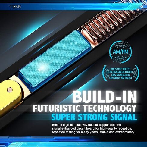 Tekk Short Antenna Compatible with Ford F150 Pickup Truck 1997-2023 | Designed for Optimized FM/AM Reception | 4.8 Inches in Kuwait