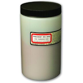 Procion MX Dye Color Set - Includes 13 2/3 Ounce Jars - 2-1lb Soda Ash Dye Fixer - Instruction Sheet - Color Chart