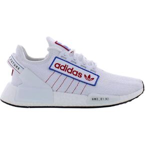 حذاء اديداس NMD_R1 للرجال، ابيض، مقاس 8