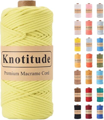 CT-KN-3MM Polycotton 3mm x 97Yards (90M) Macrame Braid Cord Crafts for Decorations Pet Toys Weaving / 33-Pastel Pink in Saudi Arabia