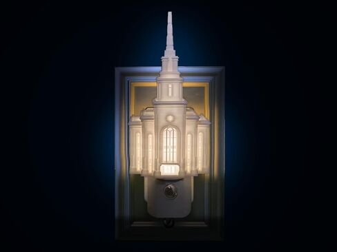 Red Cliffs Utah LDS Temple Night Light (Plug-in, LED) in Saudi Arabia