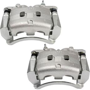 TRQ Front Brake Caliper Set Compatible with 2014-2018 INFINITI Q50 2017-2018 Q60 2016-2017 QX50 2014-2019 Nissan Rogue