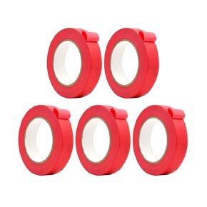 Masking Tape, 0.39 Inch x 13 Yards x 12 Rolls, Multicolor, 10 mm Painters Tape Bulk, No Residue, Craft Tape for Artist DIY Crafts, Arts, Decorations, Total 511 Feet