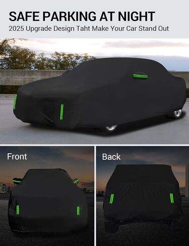 Proadsy Car Cover Compatible with Nissan Altima 1998-2023 6 Layers Windproof All Weather Waterproof Sun Rain UV Dust Snow Protection Outdoor Covers in Kuwait