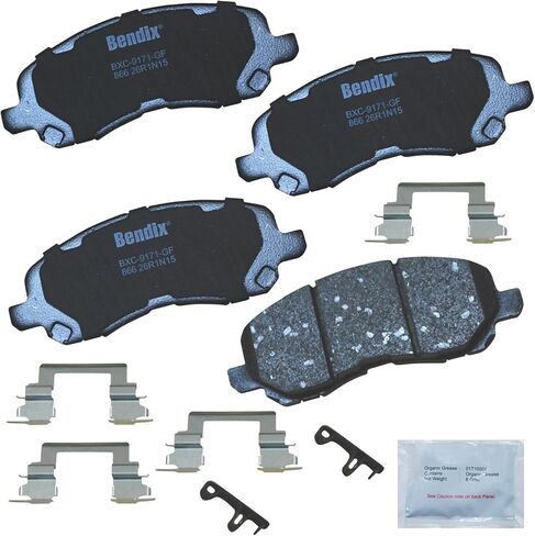 Bendix Priority1 CFM1952 Semi-Metallic Front Brake Pads for Audi A8 Quattro 2021-2019, S6 2021-2020, S7 2020, S7 Sportback 2021-2020, S8 2021-2020, SQ7 2021-2020, SQ8 2021-2020 in Saudi Arabia