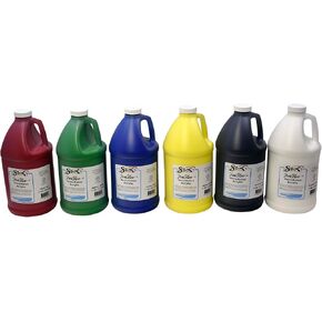 Sax True Flow Heavy Body Acrylic Paint, 1/2 Gallon, Yellow Ochre - 408506 in Kuwait