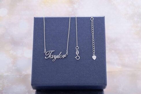 925 Sterling Sliver Custom Name Necklace Personalized Initial Necklaces Pendant Jewelry Gift for Her (Thomas) in Kuwait