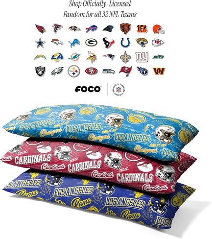 FOCO Atlanta Falcons NFL Printed Plush Body Pillow in Saudi Arabia