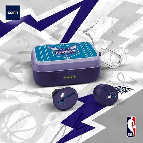 SOAR NBA Wireless Sport Earbuds: Comfortable Fit & Convenient Charging, Atlanta Hawks in Kuwait