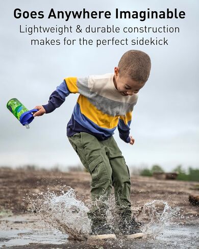 CamelBak eddy+ 14oz Kids Water Bottle with Tritan Renew – Straw Top, Leak-Proof When Closed, Dino Summer in Saudi Arabia