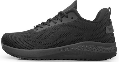 Men's Non Slip Work Shoes Comfortable Slip Resistant Food Service Slip on Shoes Chef Kitchen Restaurant Sneakers Mesh Work Footwear Lightweight Walking Shoes Casual Fashion in Kuwait