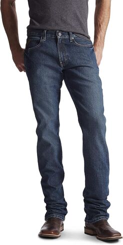 Ariat ذكر حديد التسليح M4 مريح DuraStretch Edge Boot Cut Jean Maritime 31W x 38L in Kuwait