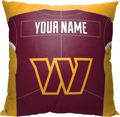 Northwest NFL Personalized Pillow, 18" x 18", Green Bay Packers-Colorblock in Saudi Arabia