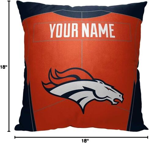 Northwest NFL Personalized Pillow, 18" x 18", Green Bay Packers-Colorblock in Saudi Arabia