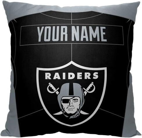 Northwest NFL Personalized Pillow, 18" x 18", Green Bay Packers-Colorblock in Saudi Arabia