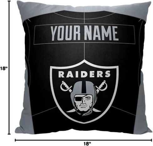 Northwest NFL Personalized Pillow, 18" x 18", Green Bay Packers-Colorblock in Saudi Arabia